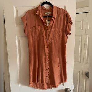 Never worn short sleeve casual dress
